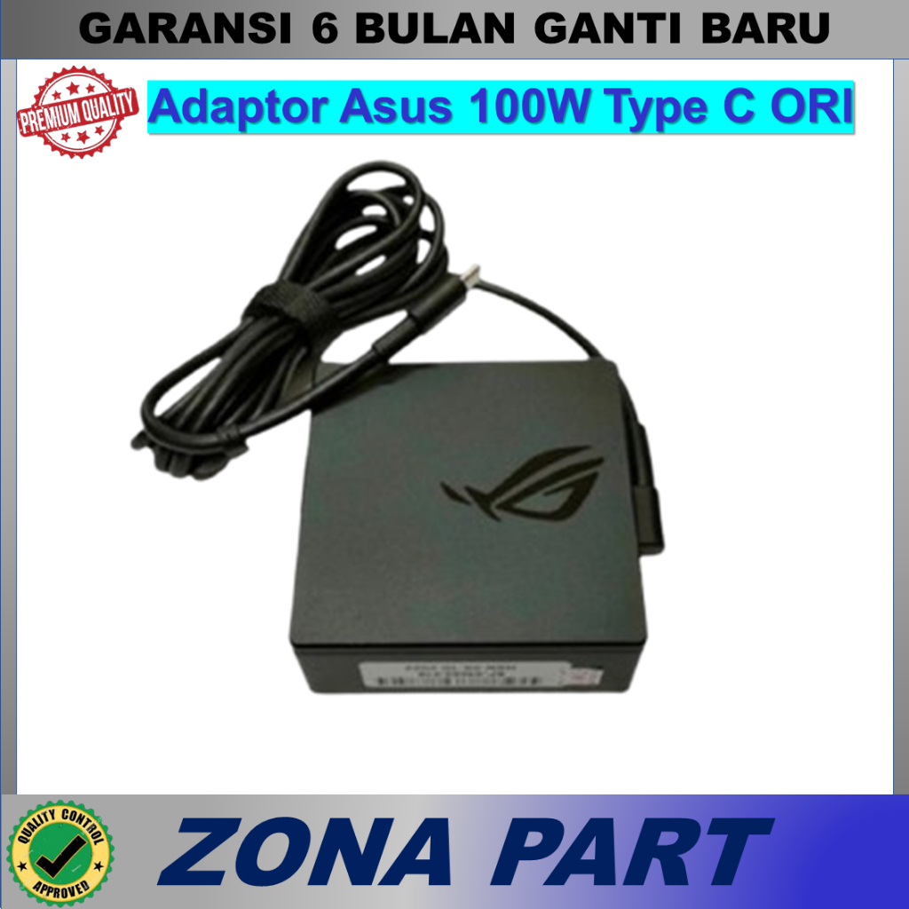 Adaptor Charger ASUS ZENBOOK 14X OLED UX5401E UX5401ZAS Type C 100W