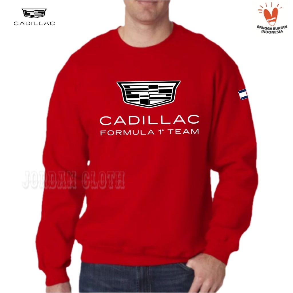 Sweater Jaket Hoodie Team Cadillac Formula One F1