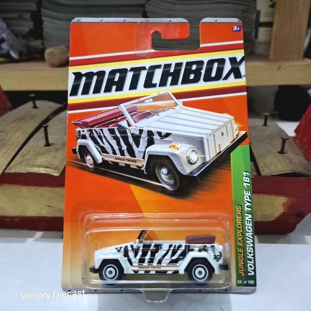 Matchbox 1974 Volkswagen Type 181 VW Camat VW Safari