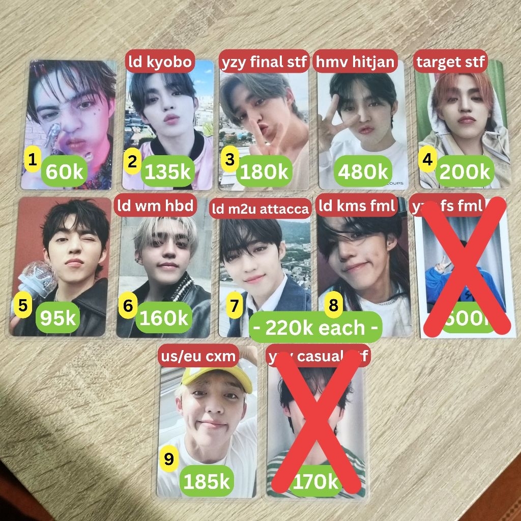 [READY, NO NEGO] Official Seventeen Scoups photocard / Happy Burstday, Spill the Feels, Attacca, Dou