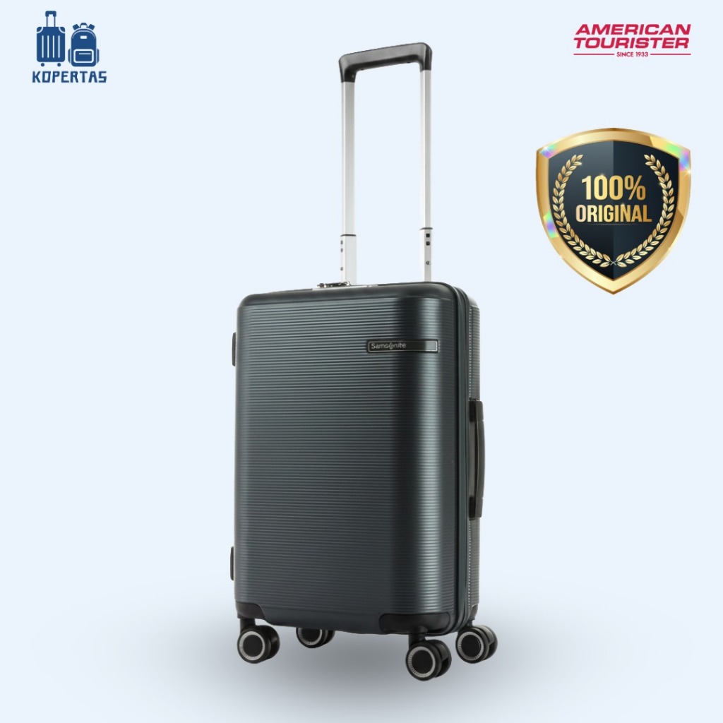Samsonite Straren Koper Hardcase Kabin 55/20 Matte Green - 20 Inch Kabin