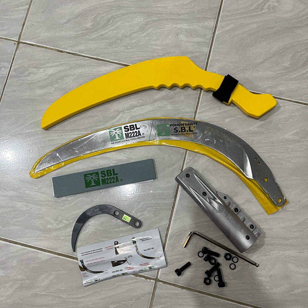 EGREK SAWIT SBL G222 PRO NEW ORIGINAL MALAYSIA SUPER TAJAM AWET TAHAN LAMA DARI BAJA TERBAIK EGREK P