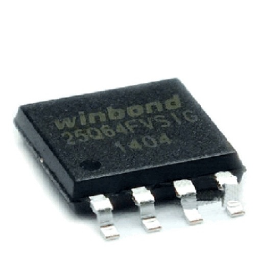 IC WINBOND W25Q64FV DAN W25Q80ODV 8M BIT 3.3V ORIGINAL