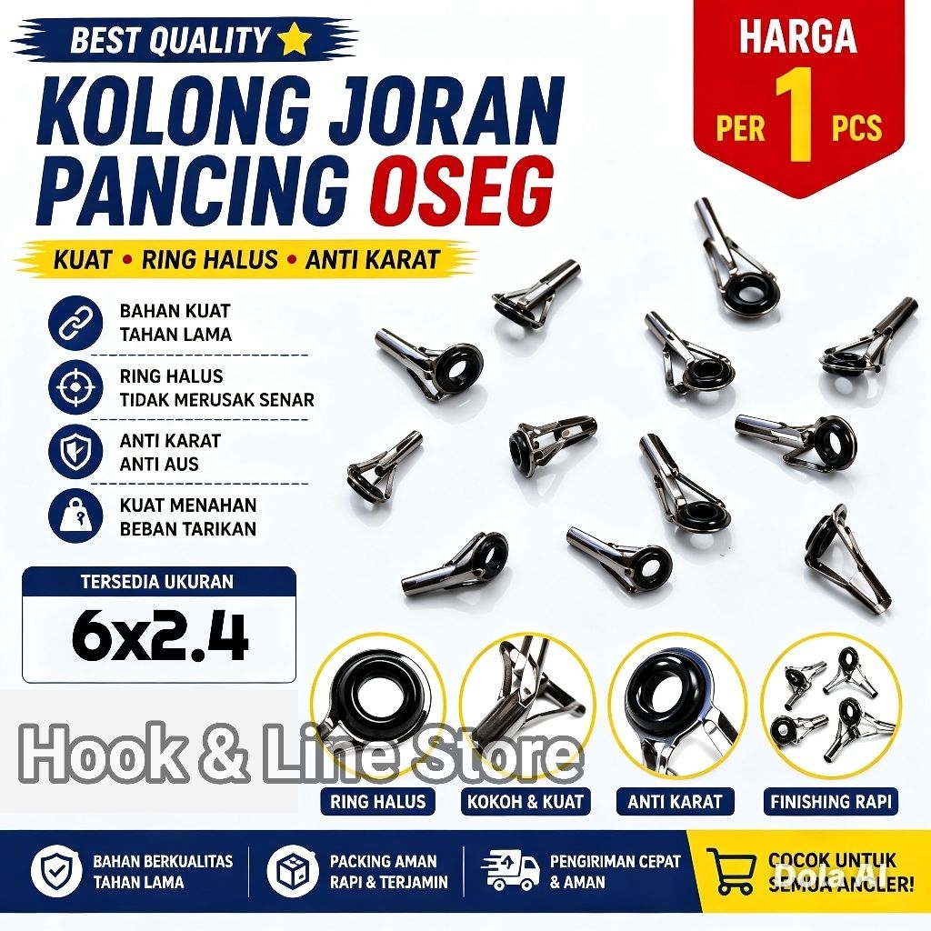 Kolong Ujung Jorang 6X2.4 | Kolong Ujung Joran Pancing