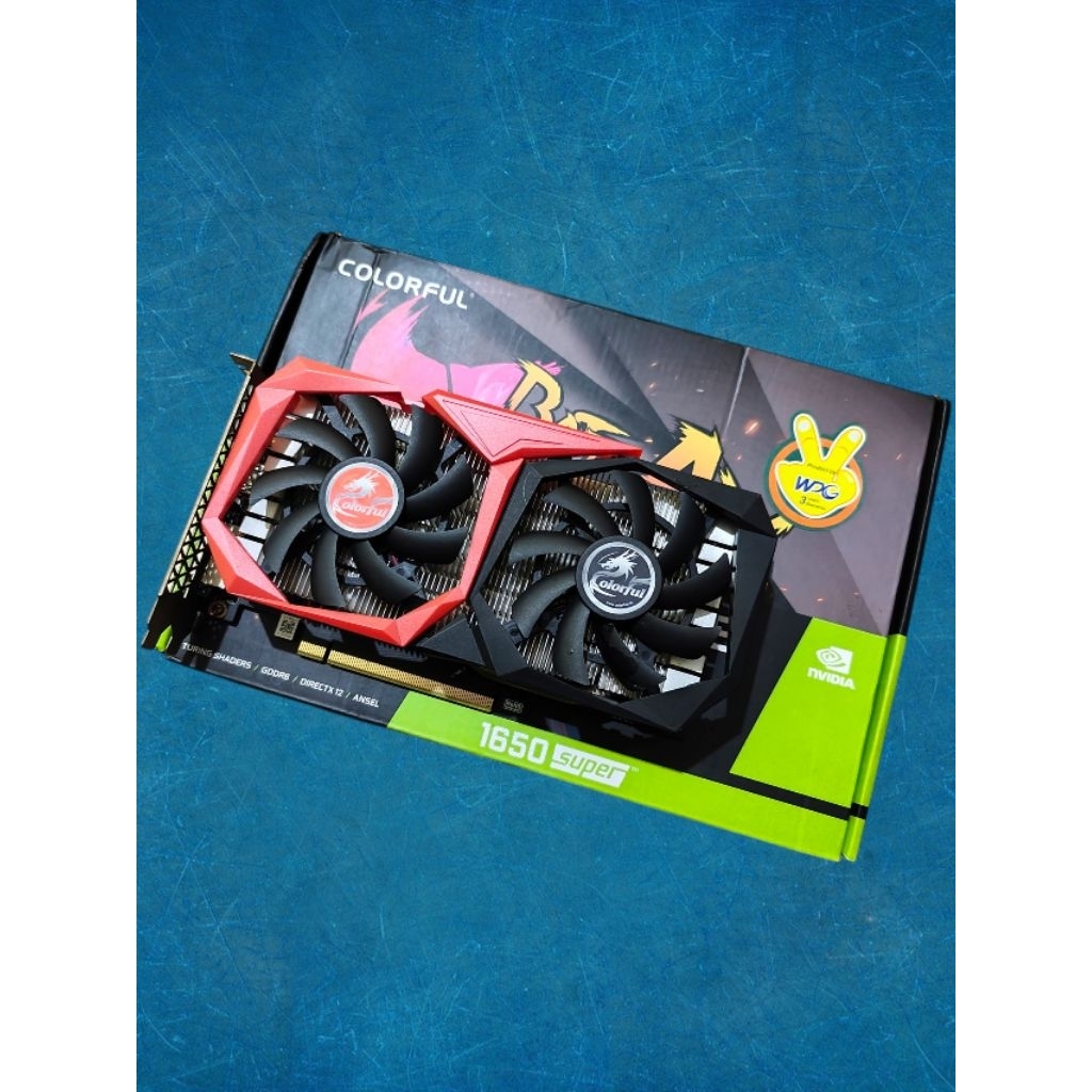 Vga Card Colorful GTX 1650 Super Minus Segel