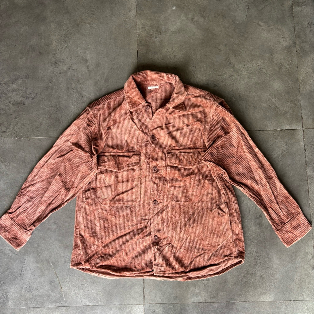 GU by Uniqlo Rose Brown Corduroy Jacket Man