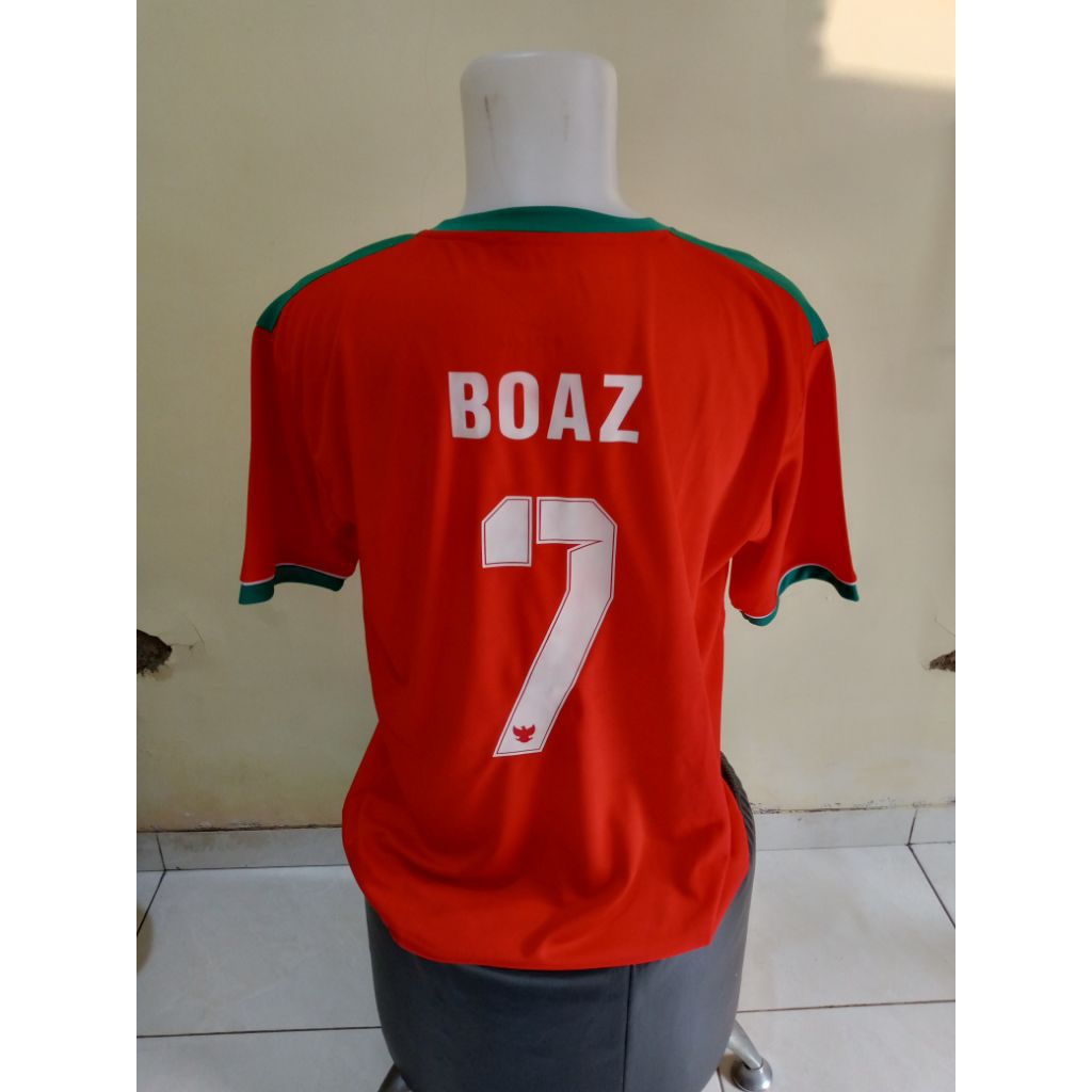Jersey Timnas Indonesia Home 2016 Boaz