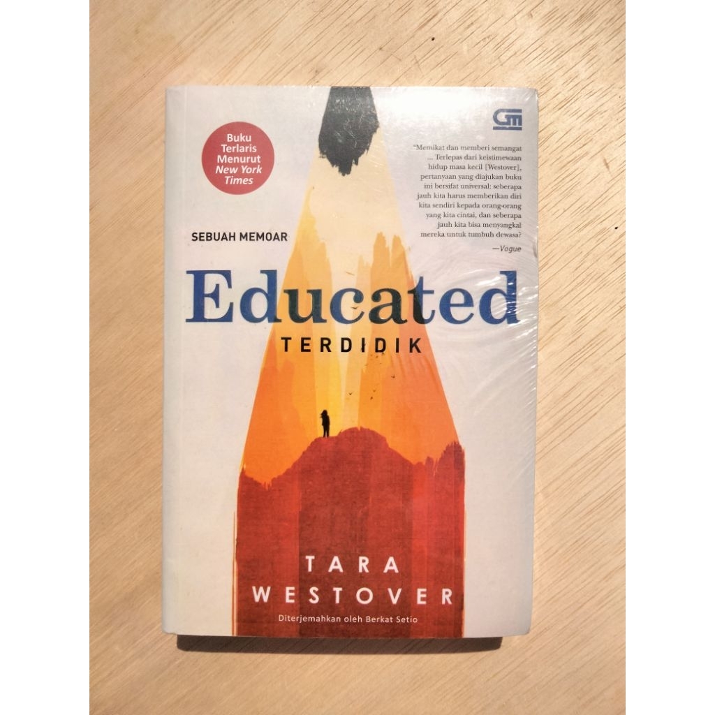[PRELOVED] Novel Memoar "Educated" oleh Tara Westover (sealed)
