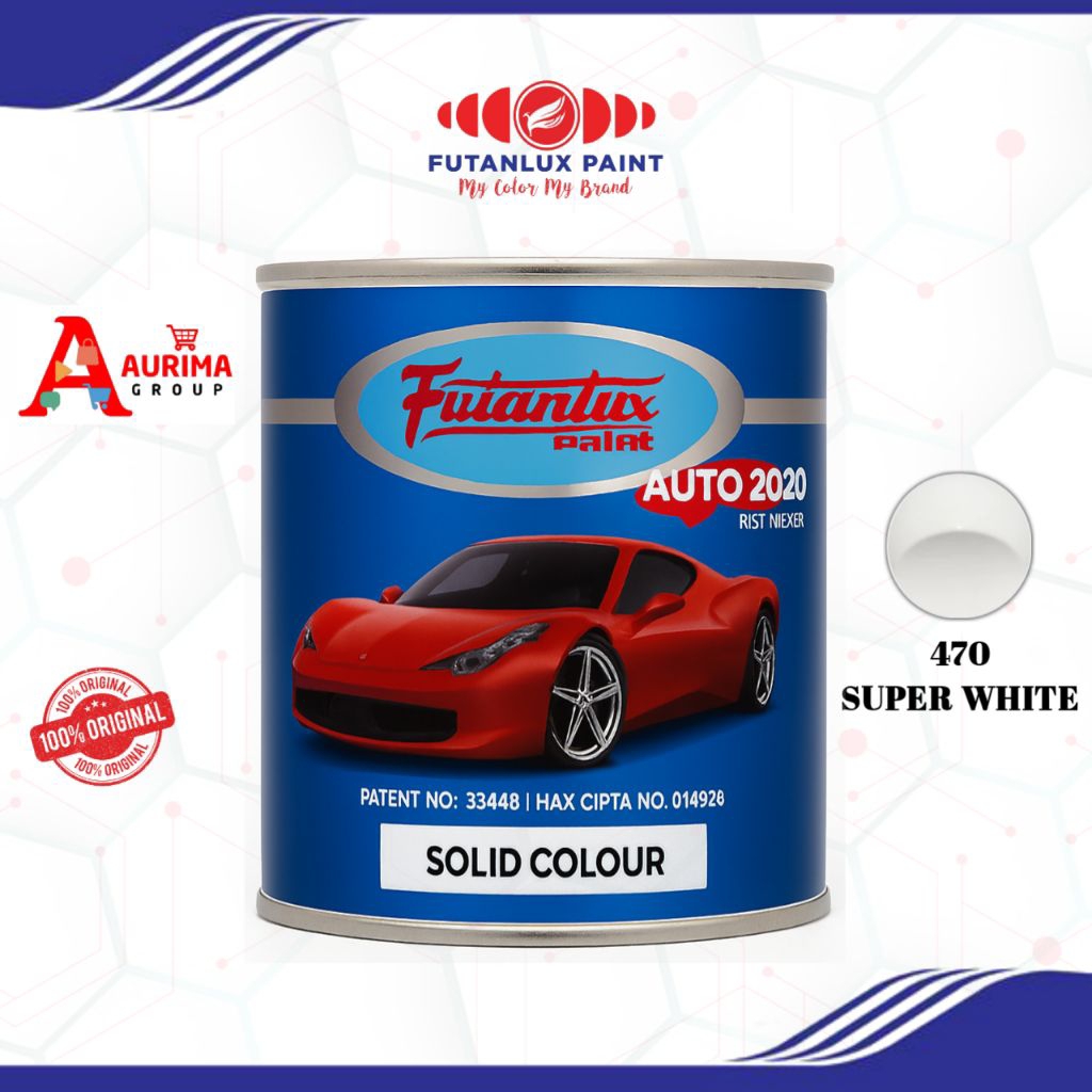CAT DUCO FUTANLUX SUPER WHITE-470 CAT MOBIL MERK FUTANLUX 1LITER REPACK