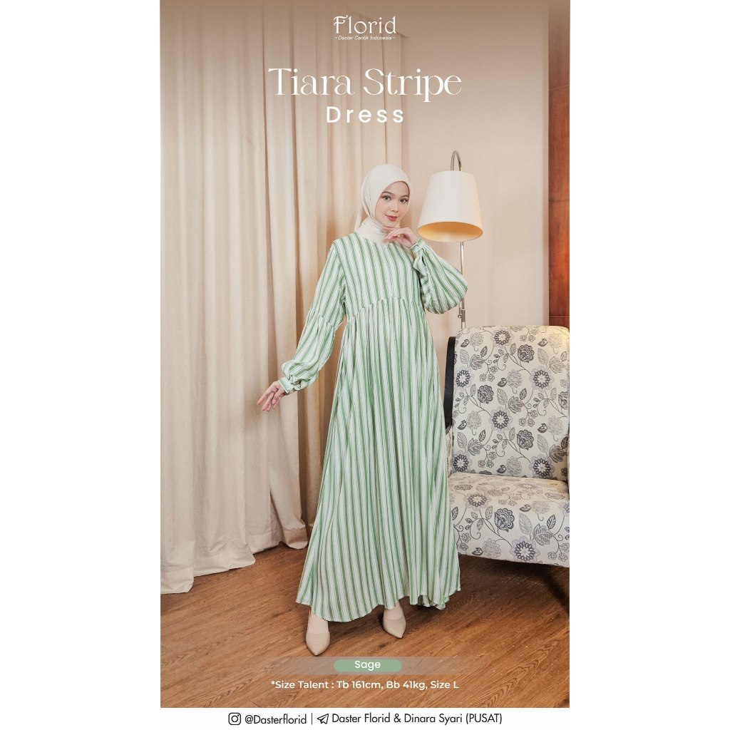 Tiara Stripe Dress