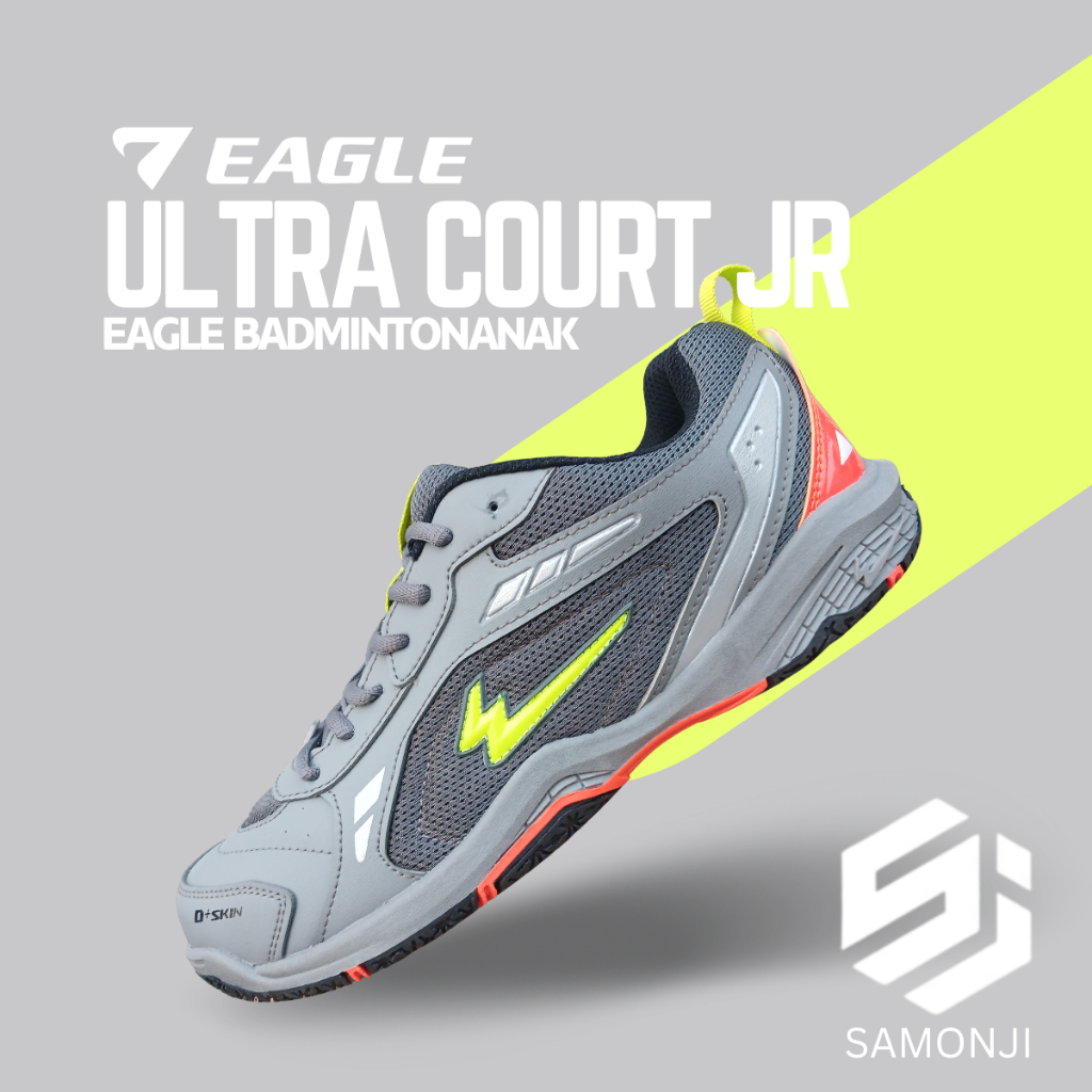 EAGLE ULTRA COURT JR SEPATU ULTRACOURT JR BASKET BADMINTON ANAK SAMONJI