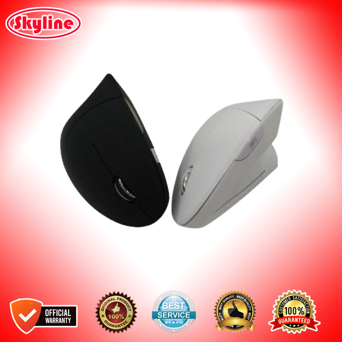 Mouse Wireless Gadgetz Vertical Mouse Wireless Vertical Original Produk
