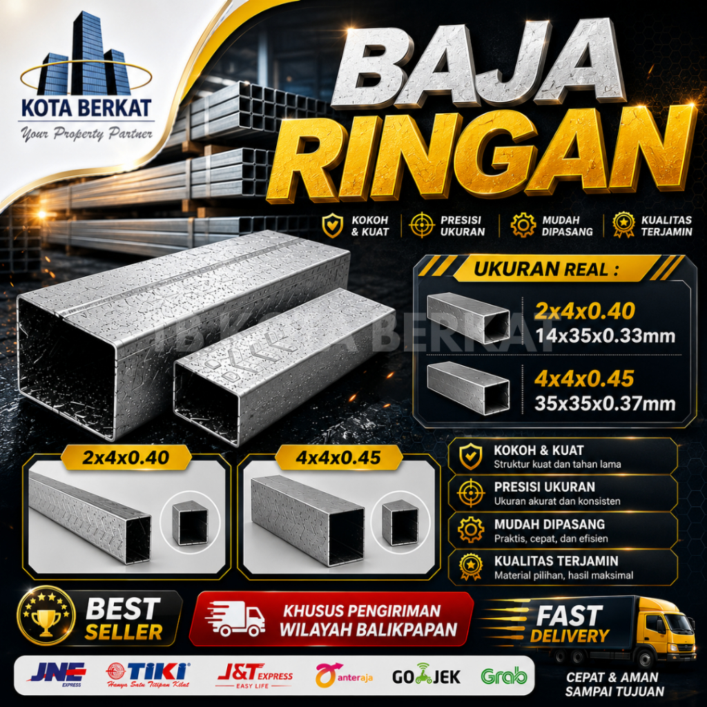 HOLLO BAJA RINGAN / HOLO RANGKA ATAP / HOLO GALVALUM