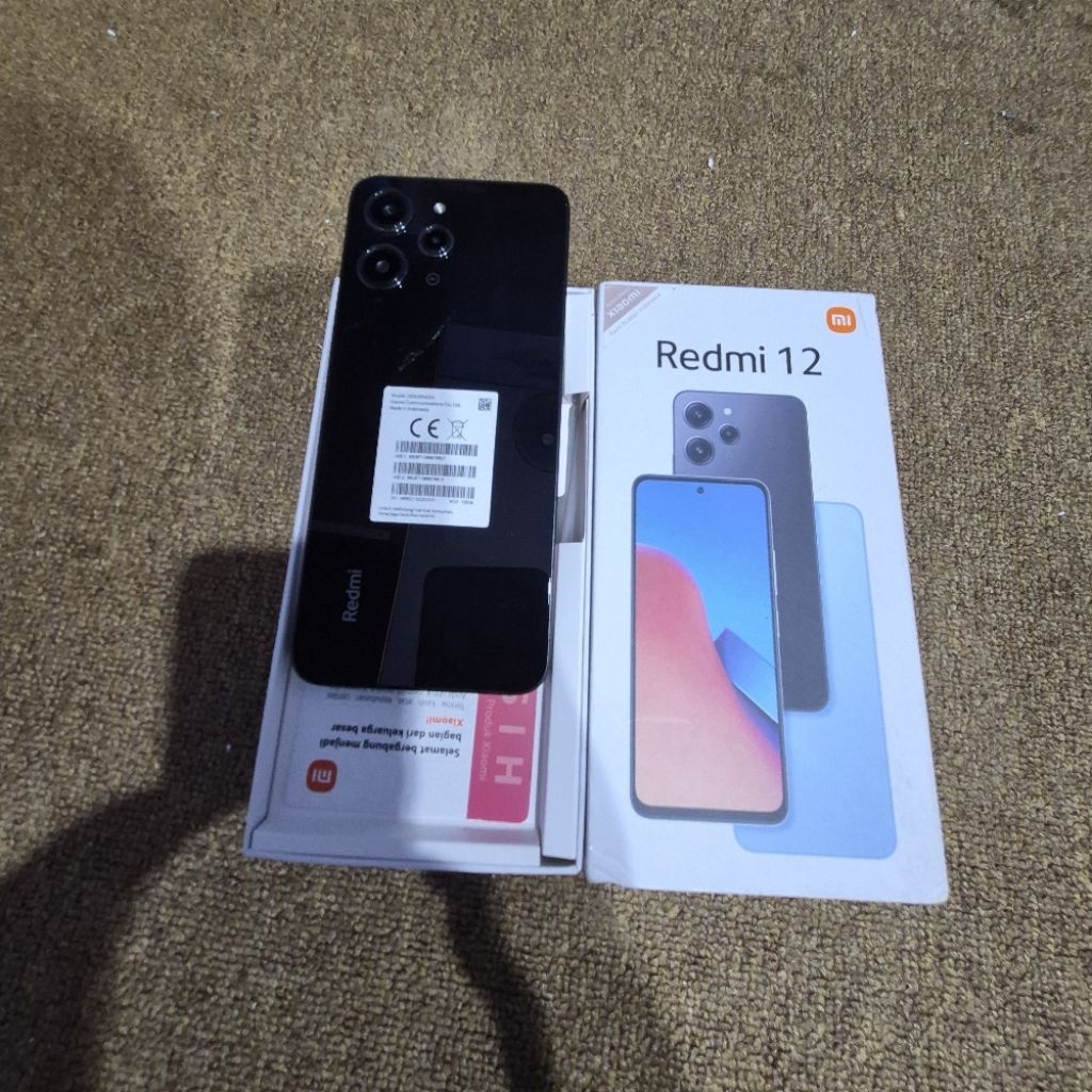 Xiaomi Redmi 12 8/128GB Second Garansi Resmi