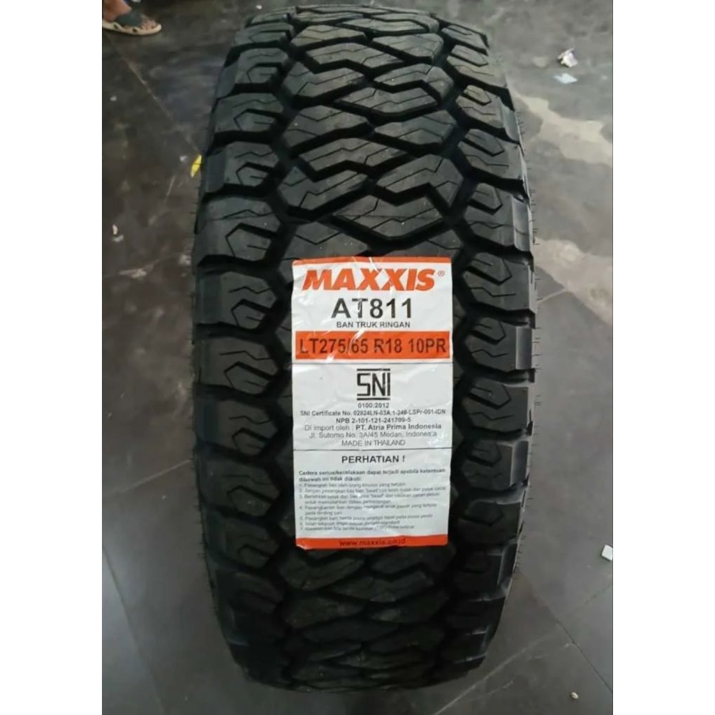Ban maxxis at razr ukuran 275 65 r18