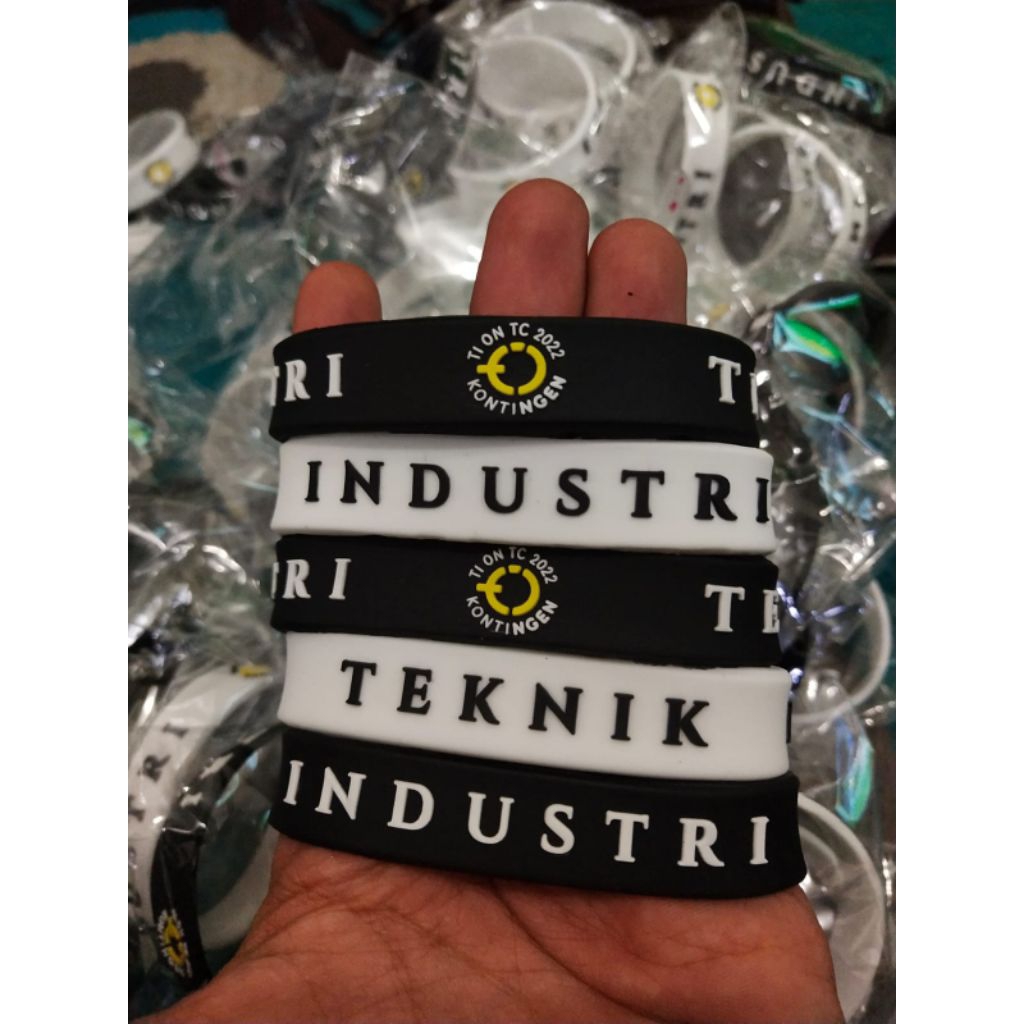 gelang karet custom