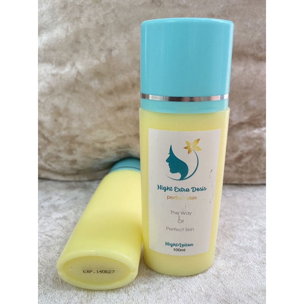 (HDPE) NED / NIGHT EXTRA DOSIS / HB NED WHITENING // LOTION MALAM NIGHT EXTRA DOSIS //