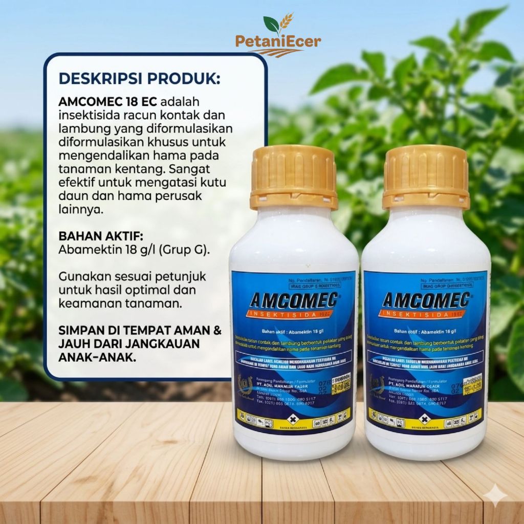 Amcomec 18 EC insektisida dan akarisida 500 ml