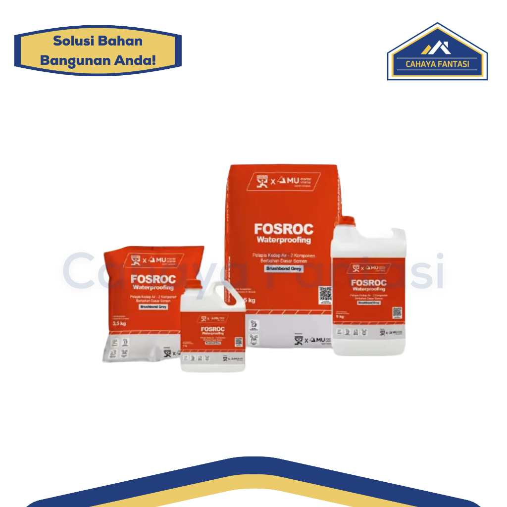Fosroc Waterproofing Brushbond Grey