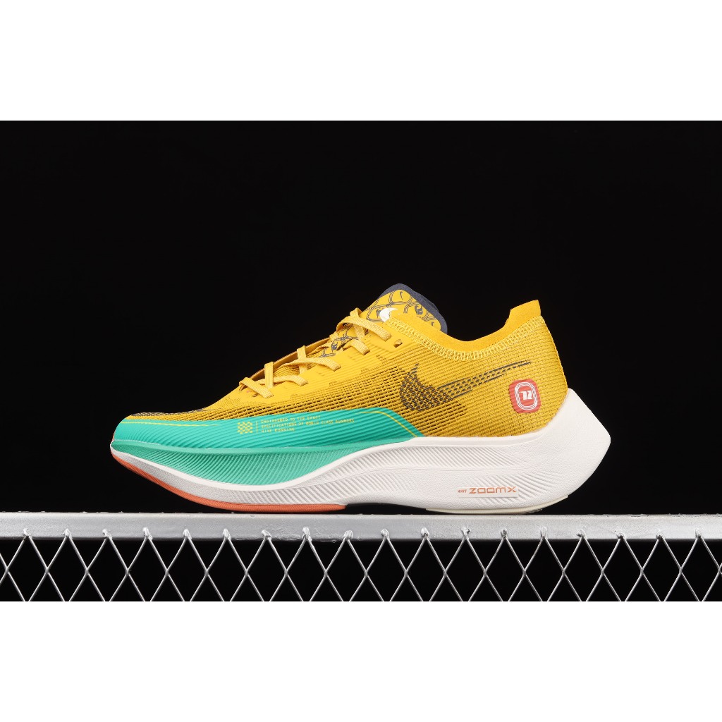 SIZE 37.5 (37,5) , 41 , 42 - Nike ZoomX Vaporfly NEXT% 2 1972 Dark Sulfur Stadium Green (Sepatu Lari