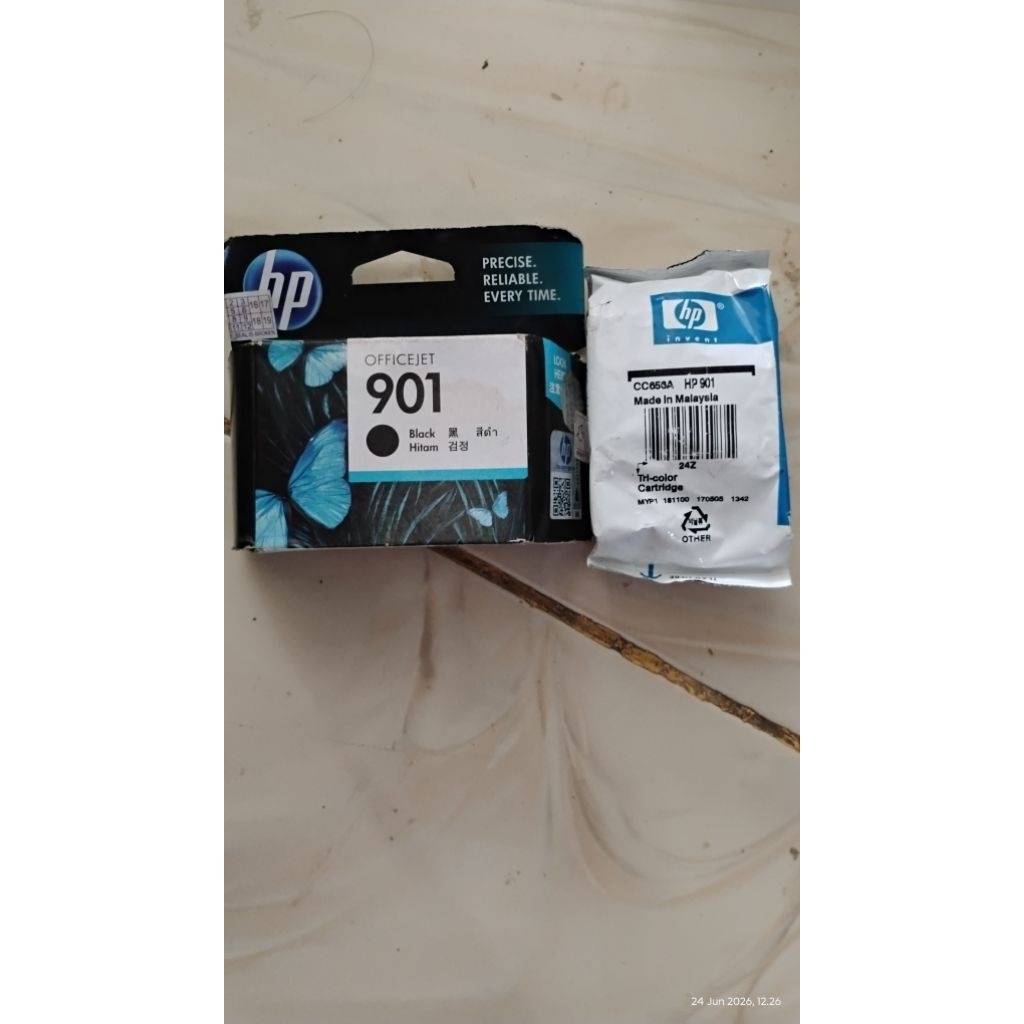 Cartridge Printer HP 901 Black