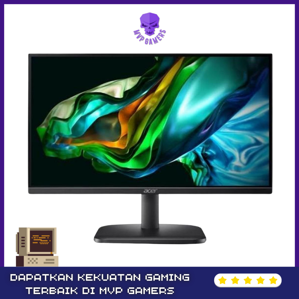 Acer Monitor LED 22 Inch EK221Q J0bi VA FHD 120Hz 1ms Layar Komputer