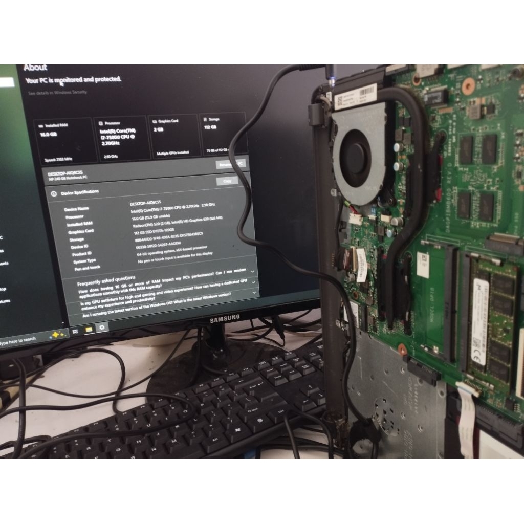 ssodim DDR 4 16gb 2400t