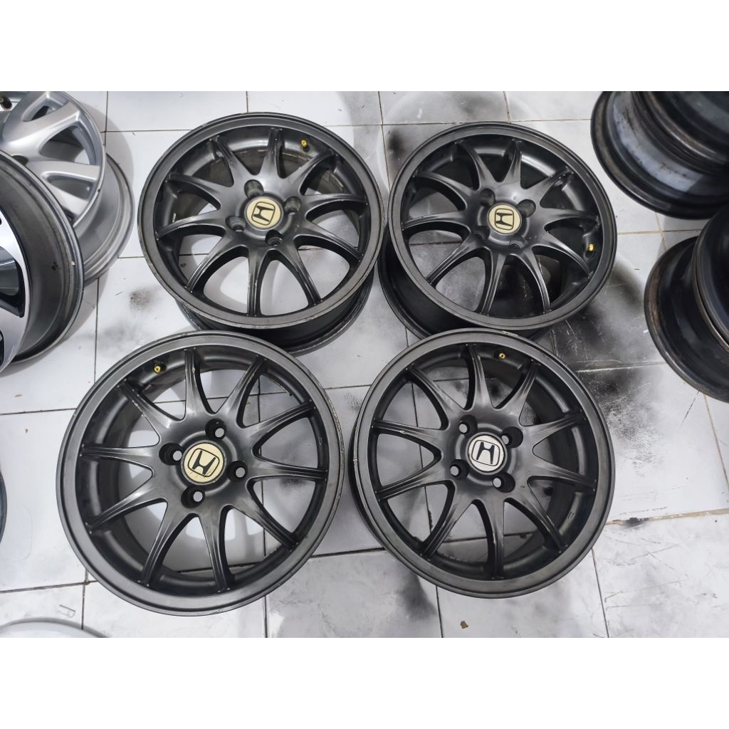 VELG HONDA JAZZ VTEC R15 4x100 ORIGINAL
