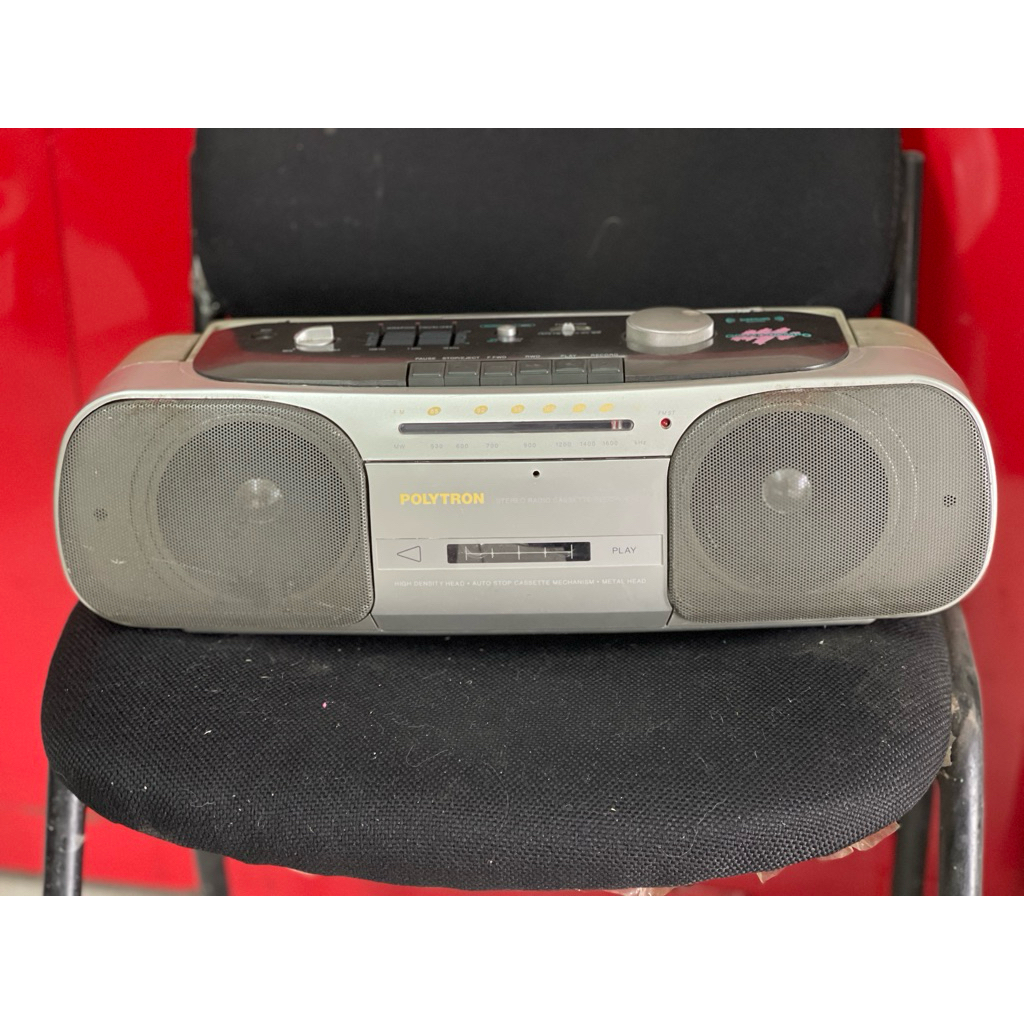 Radio Tape Mini Compo Polytron PSC 123C //