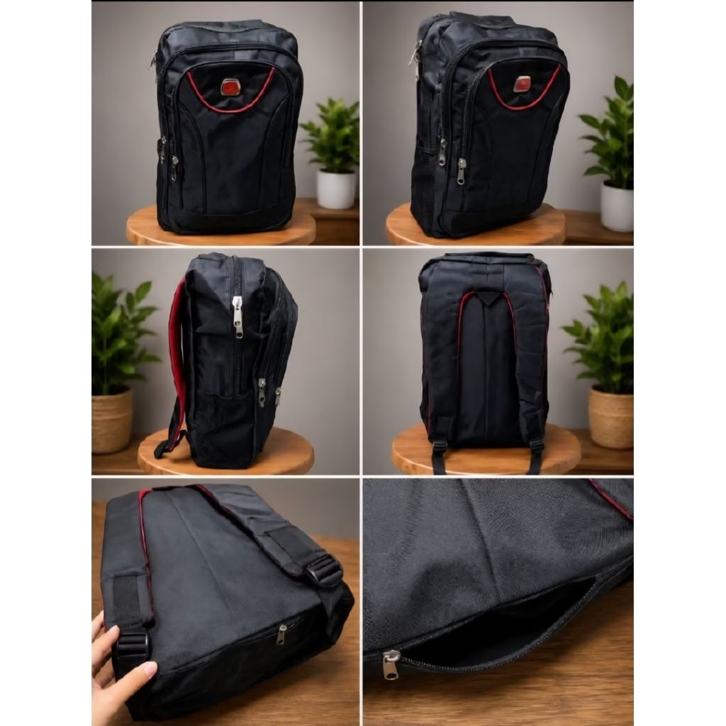 Tas Ransel Polo Water (Free Raincoat)