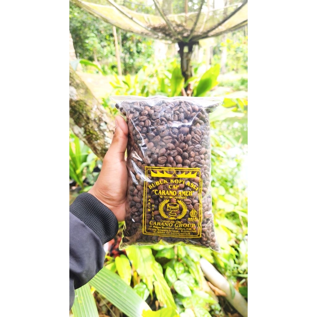 BIJI KOPI PILIHAN] Kopi Asli Cap Carano Ameh - Khas Sijunjung Sumatra Barat
