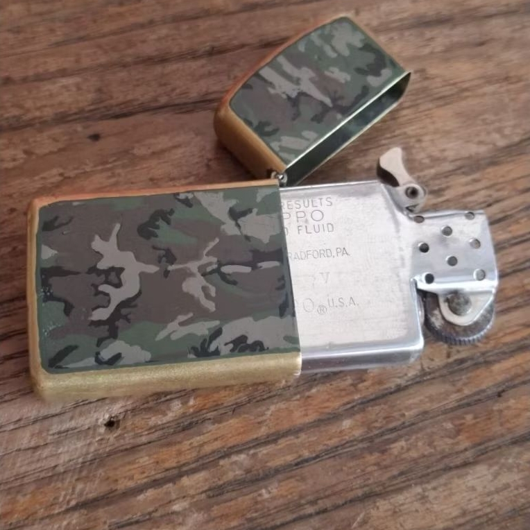 Zippo Slim Zippo 1989 made in USA Zippo lighter tahun akur
