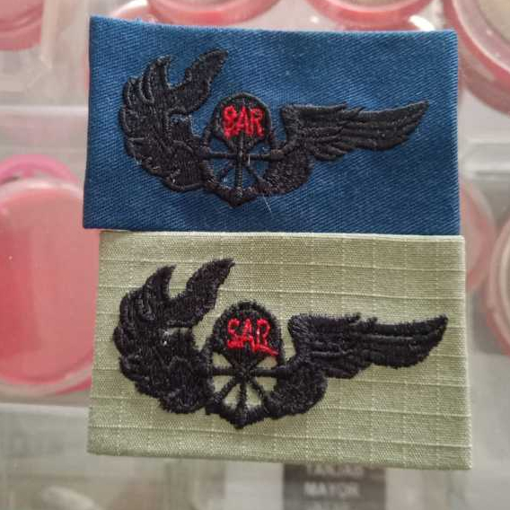 DIPY ARMY - BORDIR BRIVET WING SAR TNI PENGERAS - BORDIR ATRIBUT BRIVET WING SAR