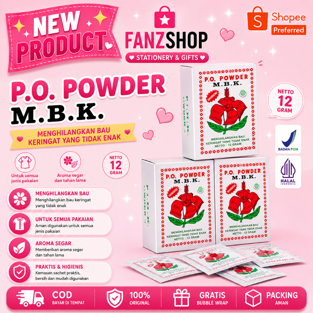 BEDAK MBK PENGHILANG BAU KETIAK