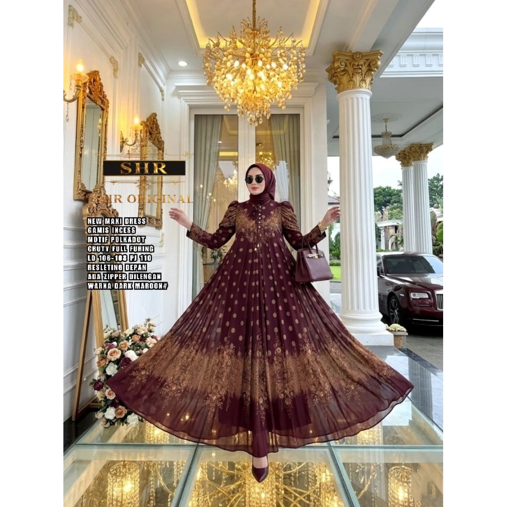 GAMIS POLKADOT SHR CERUTI PRINTING COD