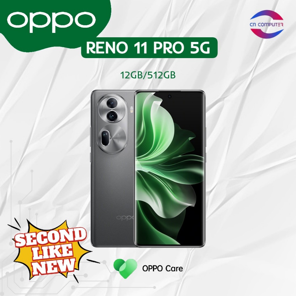 OPPO Reno11 Pro 5G 12/512GB - Rock Grey Second Like New