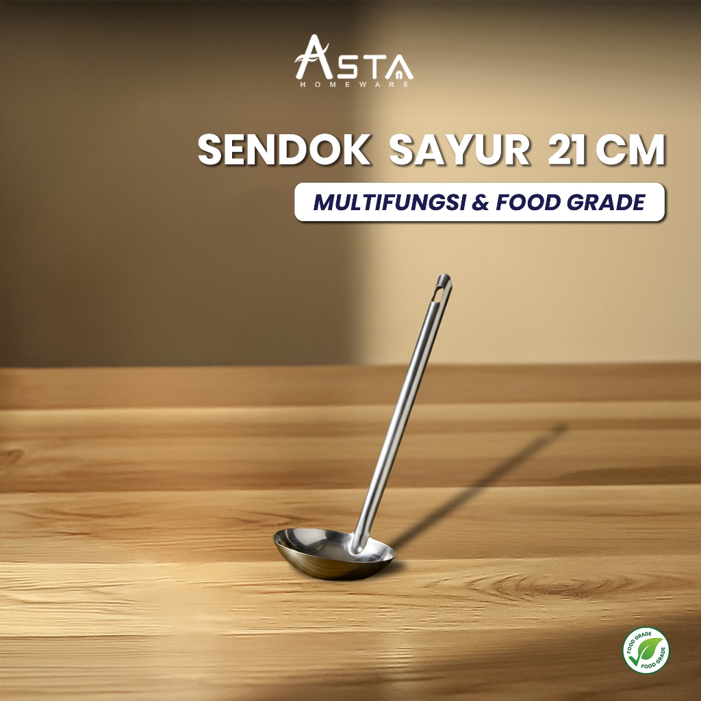 Sendok Irus Soup Ladle Stainless