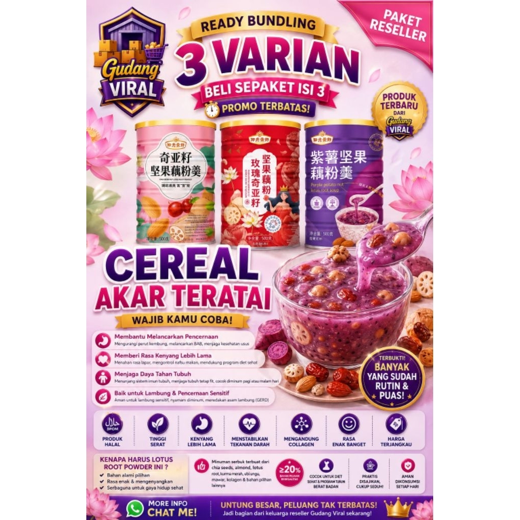 Cereal Akar Teratai