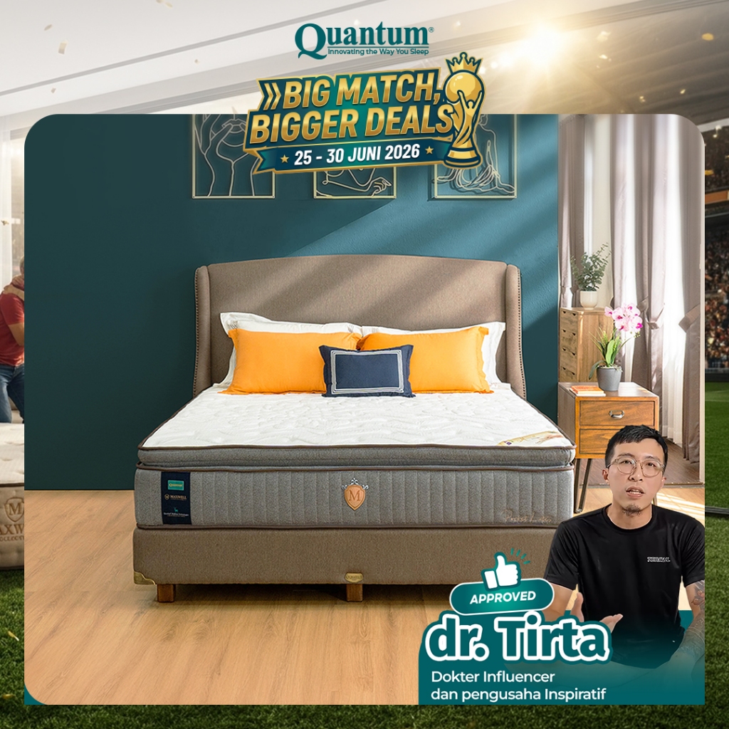 Quantum Springbed Maxwell Halton Greentea Latex
