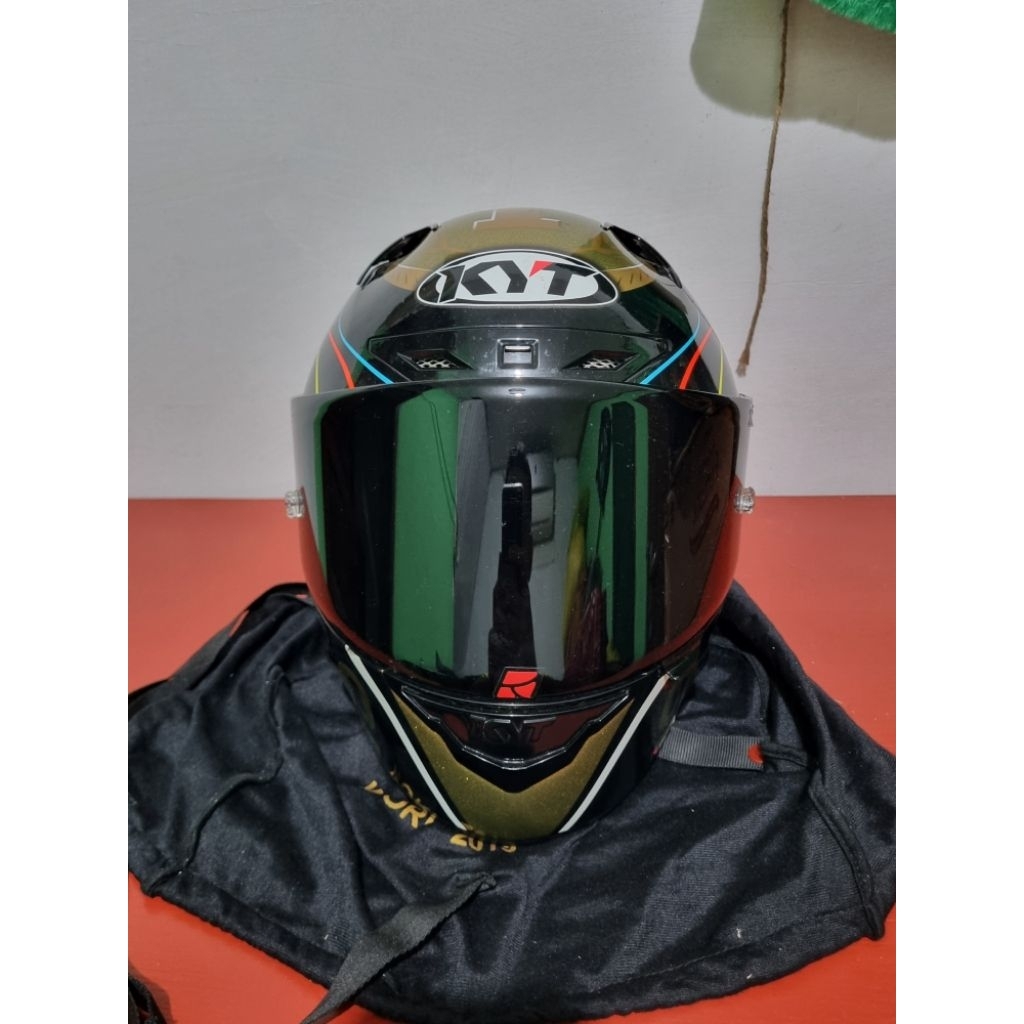 KYT NZ Race Dalla Porta - Helm Fullface Original Second Bekas