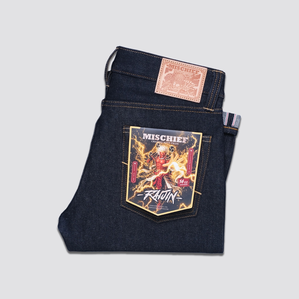 Mischief Denim - Raijin SR - 001 14oz - Selvedge Denim