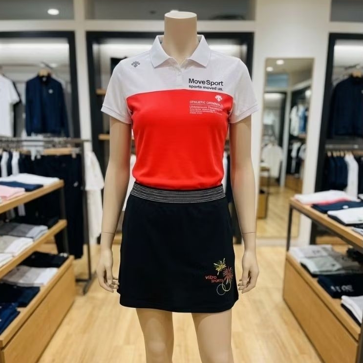 Baju Golf set Descente X Vitro