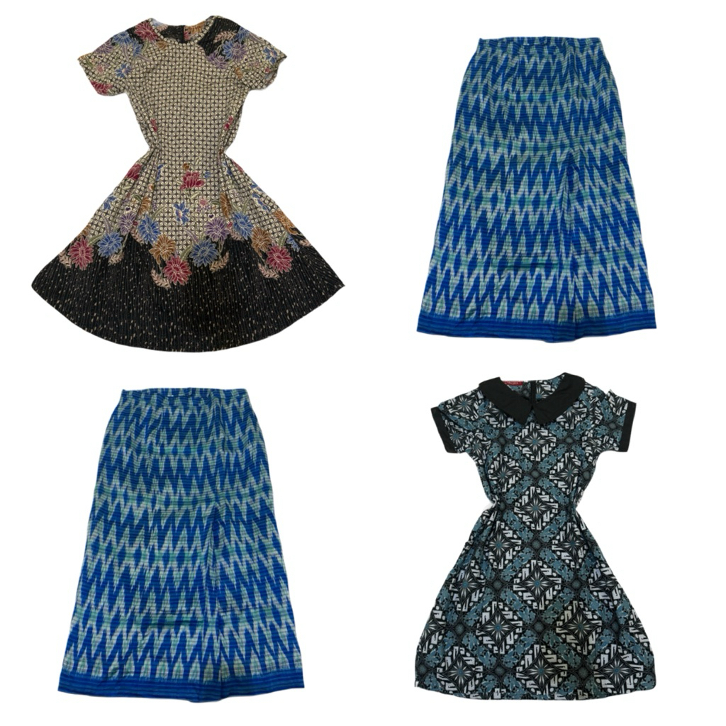 Liley Atelier - Dress Batik Wanita Branded Preloved New