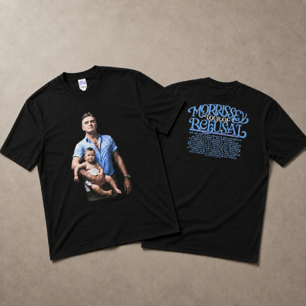 Kaos Band Morrissey Tour of Refusal Full Cotton 24s Stitch Supply Printing Premium