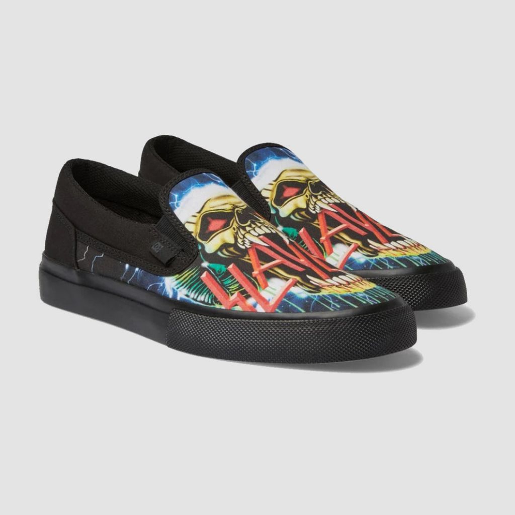 Sepatu DC X Slayer Slip On Rock Nation KVJ0 Original