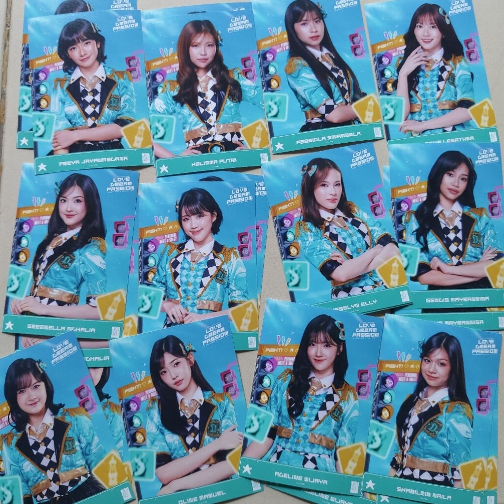 Photopack PP Official JKT48 TS Theater Sementara 2026 - Tim Dream - Gita Freya Olla Eli Marsha Ella 