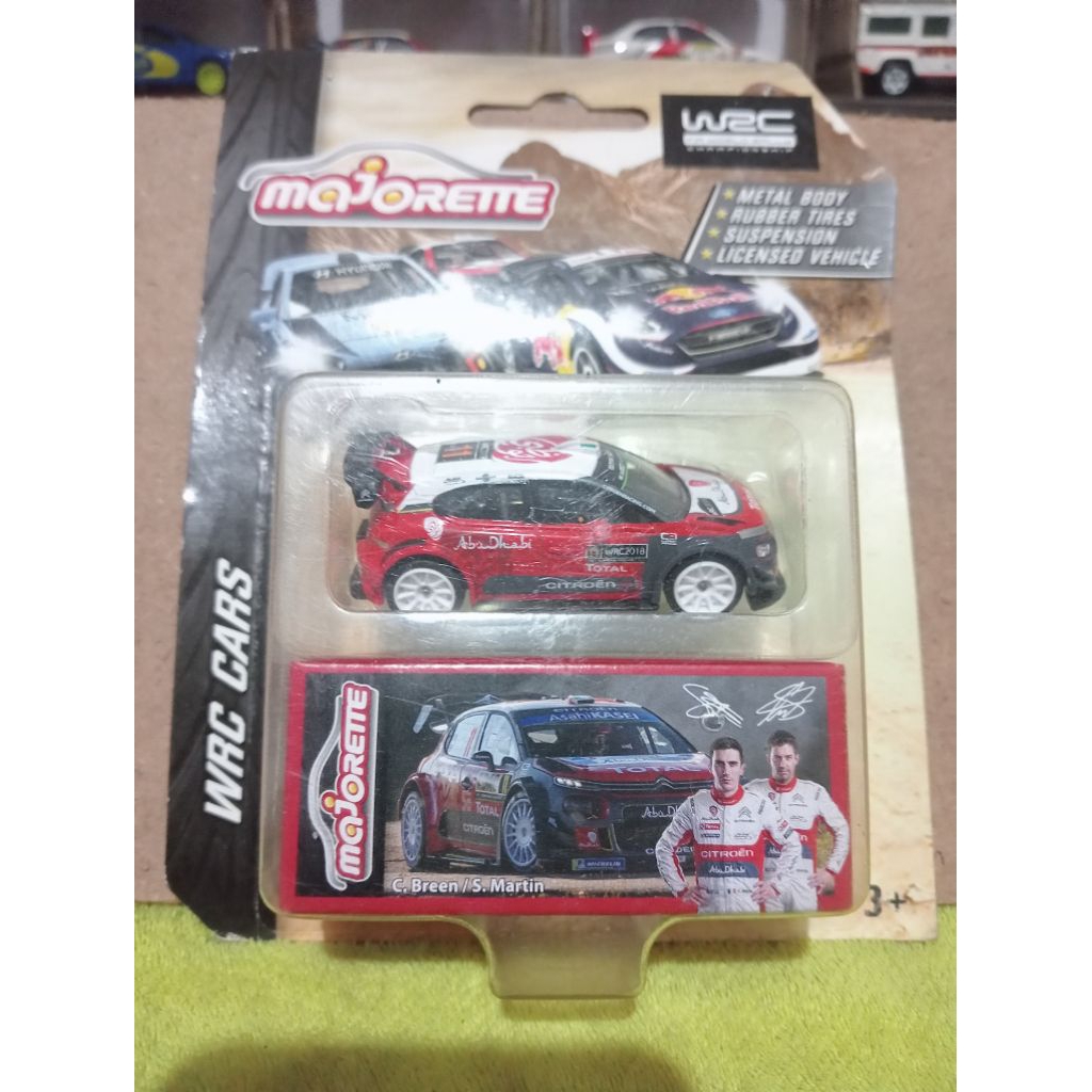 majorette premium Citroen C3 WRC