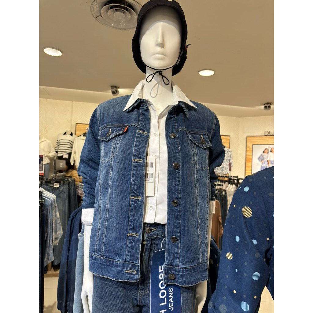 JAKET JEANS DUST BRAND MATAHARI ORIGINAL
