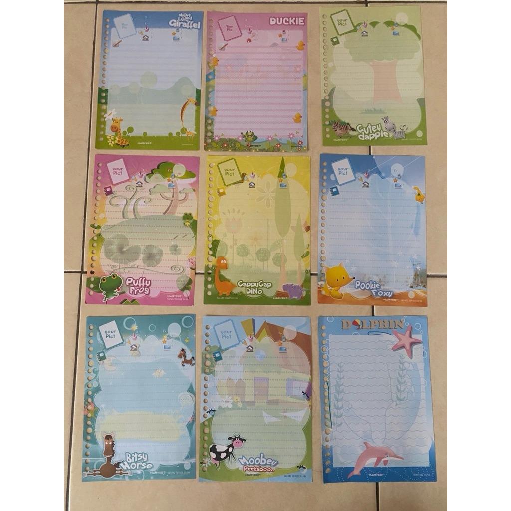 Kertas binder harvest mix