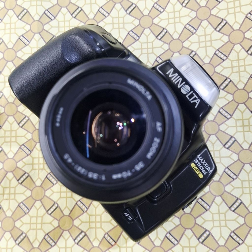 Kamera Analog Minolta Dynax 350SI Kit Lensa Minolta AF 35-70mm